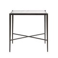 Elk Signature Accent Table, 22 in W, 22 in L, 22 in H, Metal Top H0895-10650